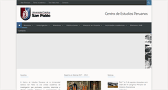 Desktop Screenshot of estudiosperuanos.ucsp.edu.pe